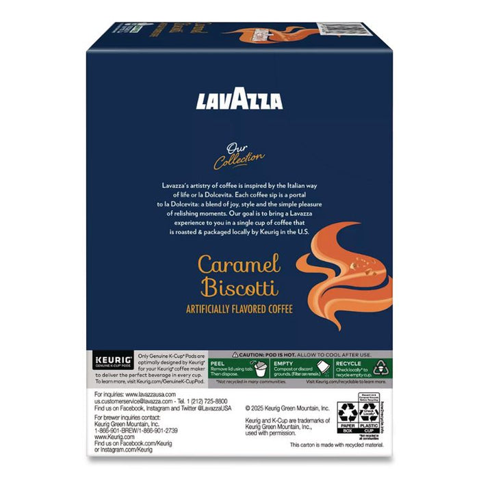 Caramel Biscotti Coffee K-Cup, 22/Box