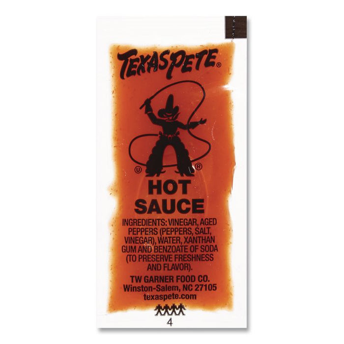 Hot Sauce Packets, Original, 0.25 oz Packet, 200/Carton