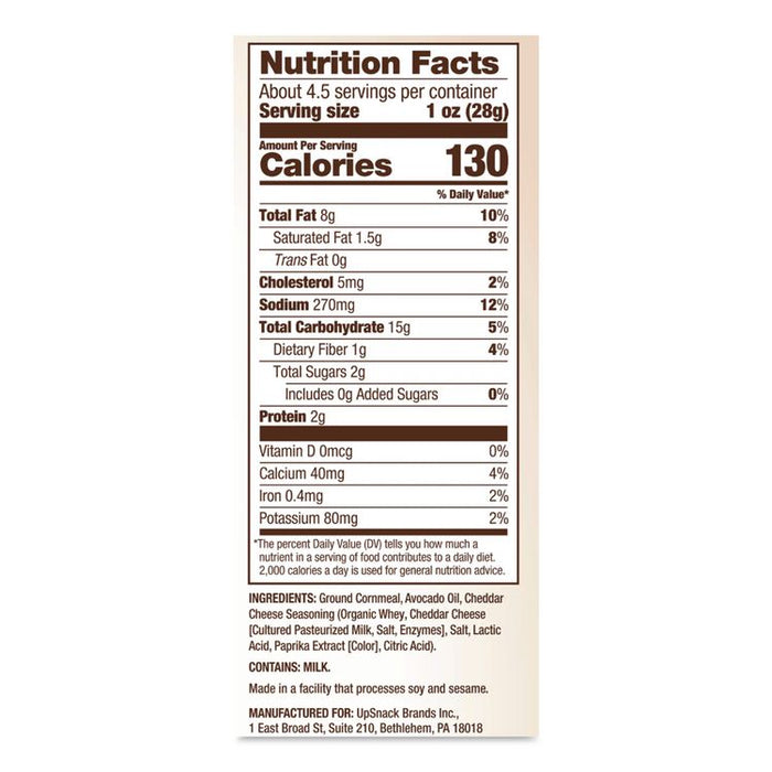 Real Cheddar Cheese Balls, 1 oz Bag, 24/Carton