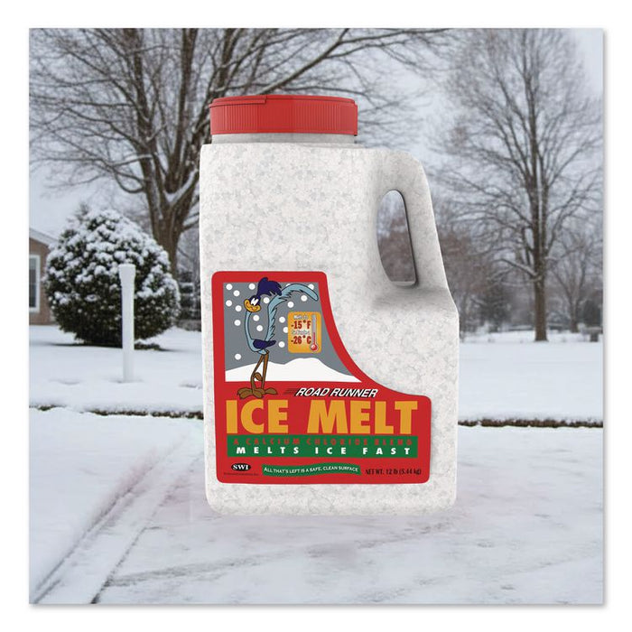 Road Runner Ice Melt, 12 lb Jug, 4/Carton