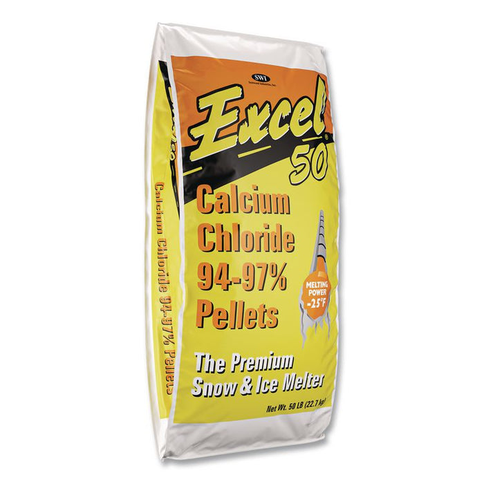 Excel Ice Melt Pellets, 50 lb Bag
