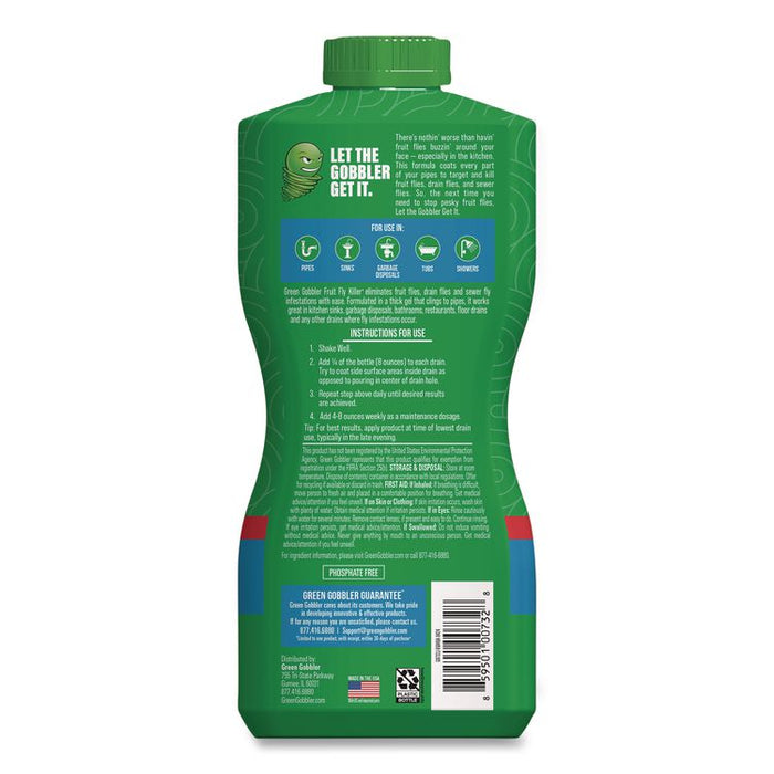 Green Gobbler Fruit Fly Killer, 32 oz Bottle