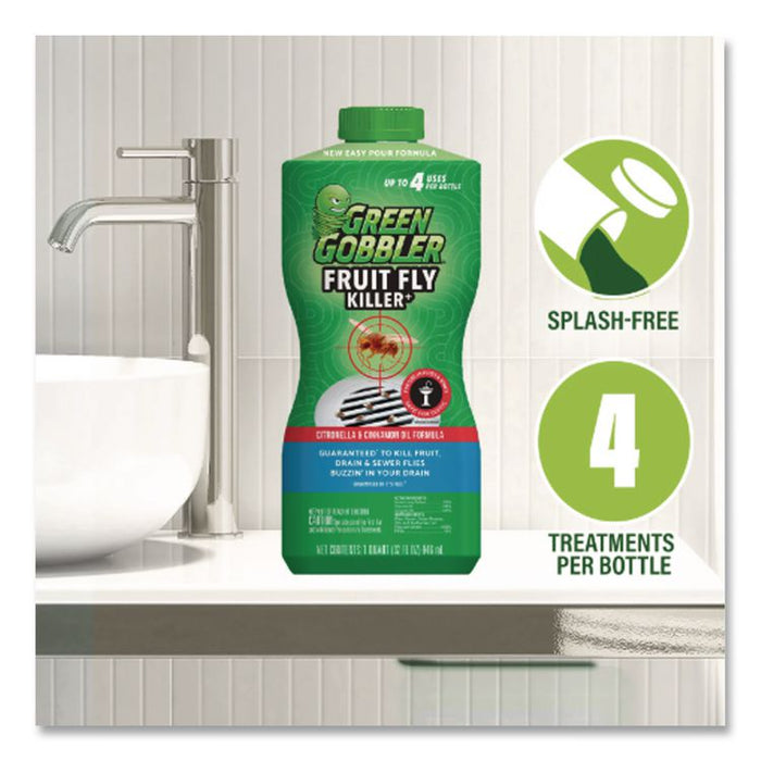 Green Gobbler Fruit Fly Killer, 32 oz Bottle