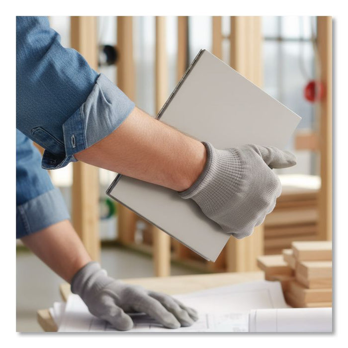 Snapak Aluminum Side-Open Forms Folder, 0.5" Clip Capacity, Holds 8.5 x 11 Sheets, Silver