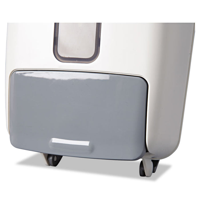 Foam Hand Soap Dispenser, 1.2 L, White/Gray