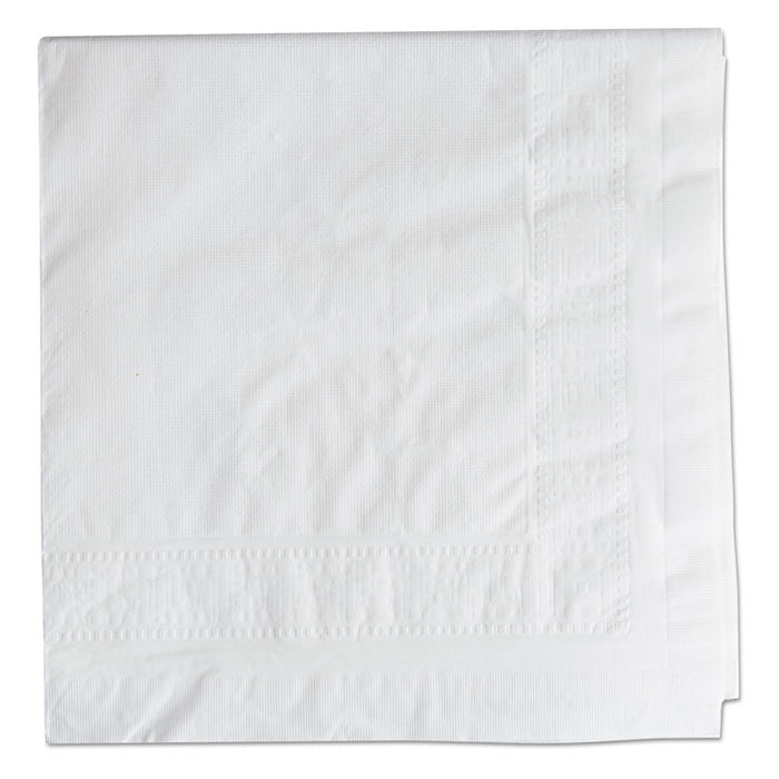 Cellutex Table Covers, Tissue/Polylined, 54" x 108", White, 25/Carton