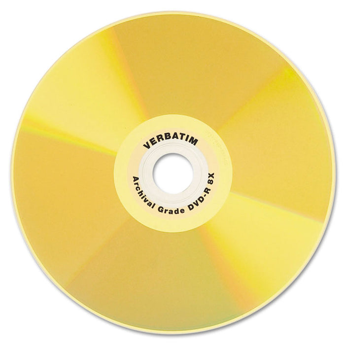 UltraLife Gold Archival Grade DVD-R, 4.7 GB, 16x, Spindle, Gold, 50/Pack