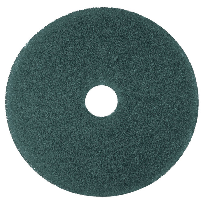 Low-Speed High Productivity Floor Pads 5300, 14" Diameter, Blue, 5/Carton
