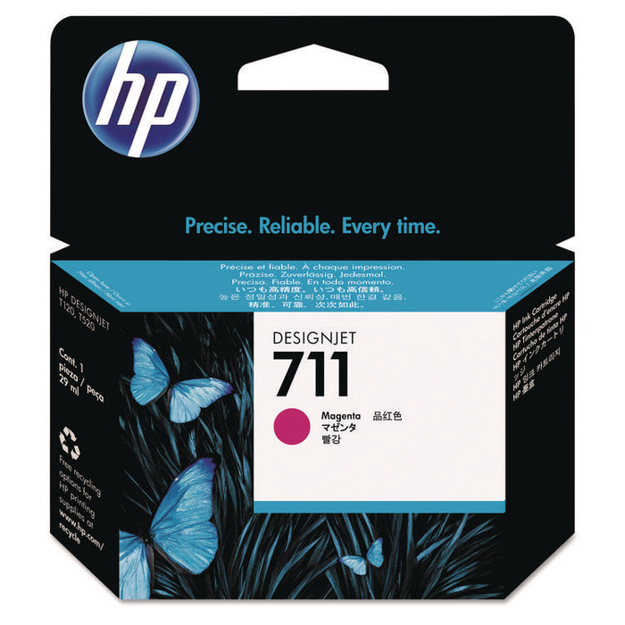 HP 711, (CZ131A) Magenta Original Ink Cartridge