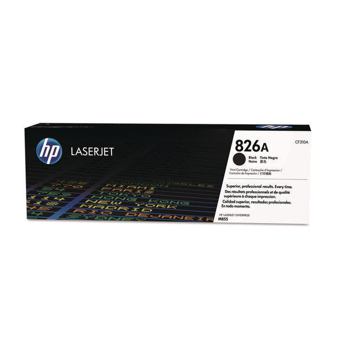 HP 826A, (CF310A) Black Original LaserJet Toner Cartridge