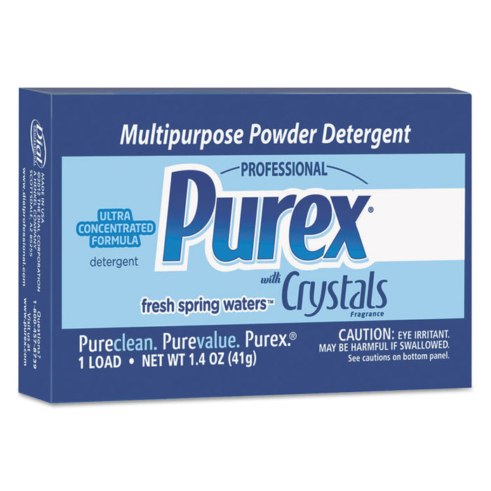 Ultra Concentrated Powder Detergent, Fresh Spring Waters Scent, 1.4 oz Box, Vend Pack, 156/Carton