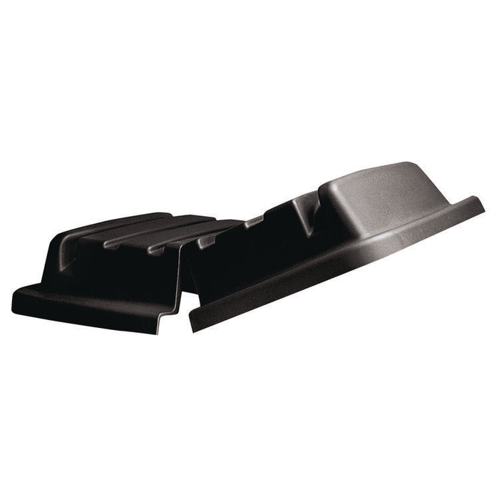 Lid for 20 Cubic Feet Truck, Rectangular, 34w x 48.5d x 8.5h, Black