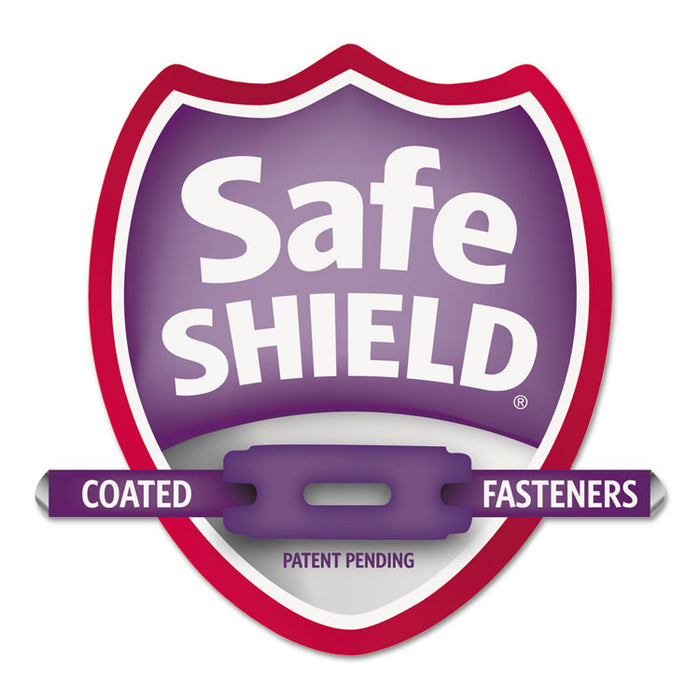 Pressboard Classification Folders, 2/5 Tab, Expands 2", 2 Dividers, 6 SafeSHIELD Fasteners, Legal Size, Gray-Green, 10/Box