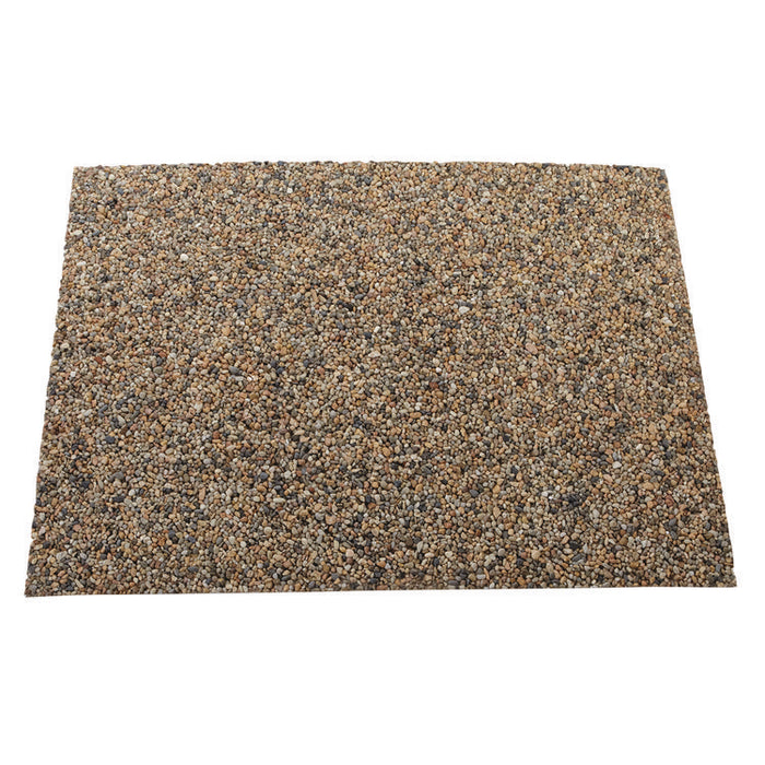 Landmark Series Aggregate Panel, For 35 gal Classic Container, 15.7 x 27.9 x 0.38, Stone, River Rock, 4/Carton