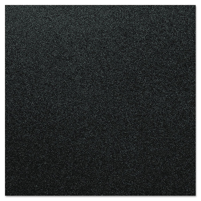 Opaque Plastic Presentation Covers for Binding Systems, Plastic, Square Corners, 11 x 8.5, Black, 50/Pack