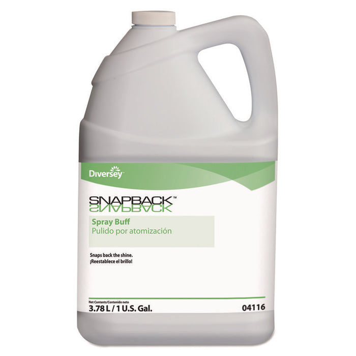 Snapback Spray Buff, 1 gal Bottle, 4 Bottles/Carton