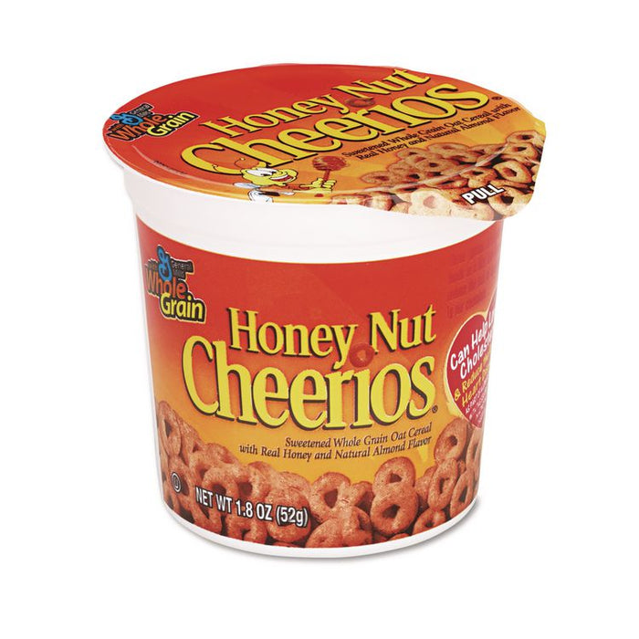Honey Nut Cheerios Cereal, Single-Serve 1.8 oz Cup, 6/Box