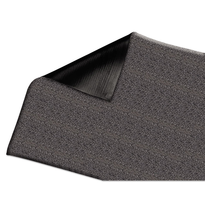 Soft Step Supreme Anti-Fatigue Floor Mat, Rectangular, Black Cross-Hatch Embossed Surface, 24" x 36"