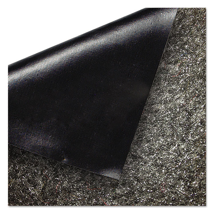 Silver Series Indoor Walk-Off Mat, Rectangular, Salt/Pepper/Black Plush Pile Surface, 36" x 60"