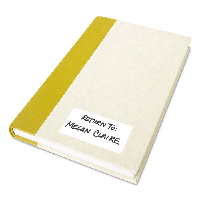 Removable Multi-Use Labels, Inkjet/Laser Printers, 1.5 x 3, White, 3/Sheet, 50 Sheets/Pack, (5440)