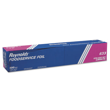 Extra Heavy-Duty Aluminum Foil Roll, 24" x 500 ft