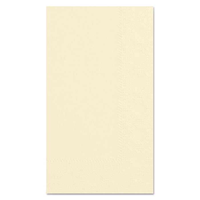 Dinner Napkins, 2-Ply, 15 x 17, Ecru, 1,000/Carton