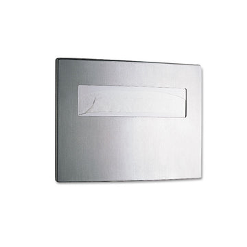 Stainless Steel Toilet Seat Cover Dispenser, ConturaSeries, 15.75 x 2.25 x 11.25, Satin Finish