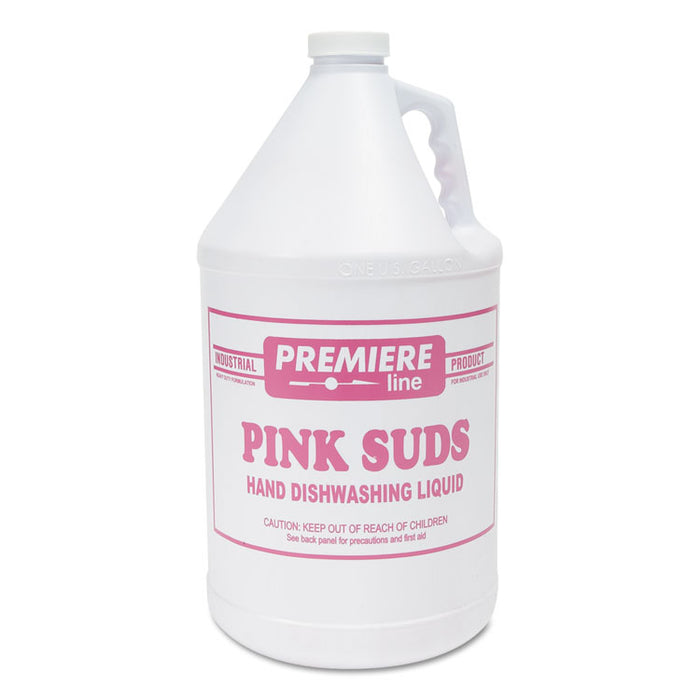Premier Pink-Suds Pot and Pan Cleaner, 1 gal Bottle, 4/Carton