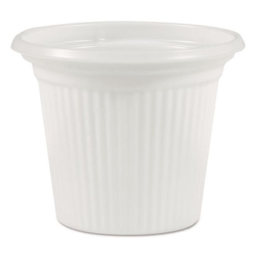 Plastic Condiment Cups, 0.75 oz, Translucent, 250/Sleeve, 20 Sleeves/Carton