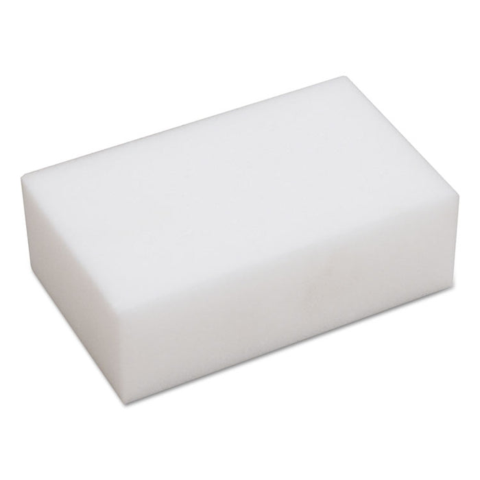 Maxi-Clean Eraser Sponges, 4.5 x 2.75, 1.5" Thick, White, 24/Carton