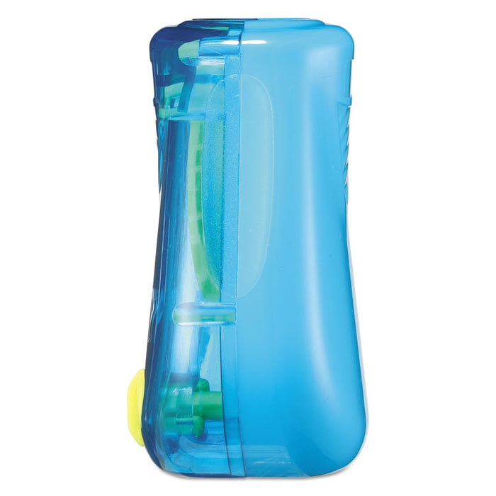 Twist-n-Sharp Pencil Sharpener, One-Hole, 3.5 x 1.25 x 5.5, Randomly Assorted Colors