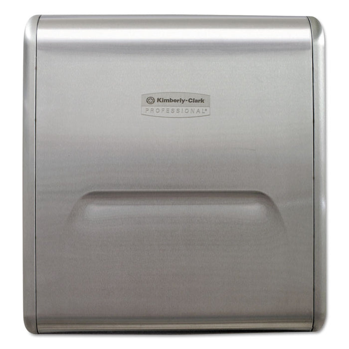MOD_COL Recessed Dispenser Narrow Housing, 10.75 x 4 x 15.37, Stainless Steel