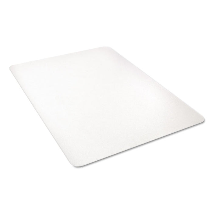 Clear All Day Use Chair Mat for Hard Floors, Rectangular, Straight Edges, 45" x 53", Clear