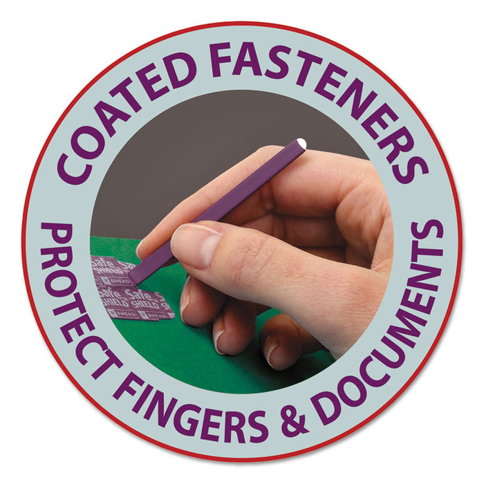 End Tab Pressboard Classification Folders, Expands 2", 2 Dividers, 6 SafeSHIELD Fasteners, Letter Size, Green, 10/Box
