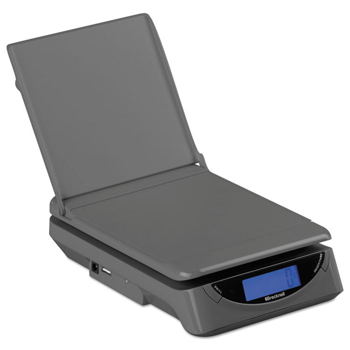 25lb Electronic Postal Shipping Scale, 8 x 6 Platform, Gray