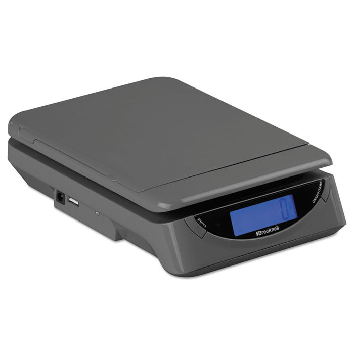 25lb Electronic Postal Shipping Scale, 8 x 6 Platform, Gray