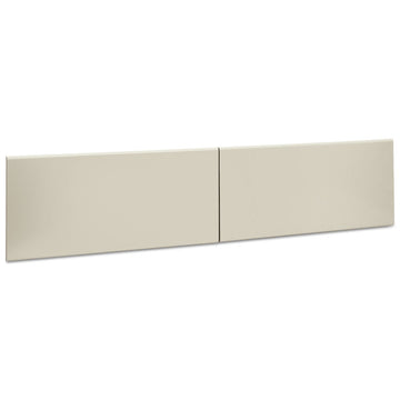 38000 Series Hutch Flipper Doors For 72"w Open Shelf, 36w x 15h, Light Gray