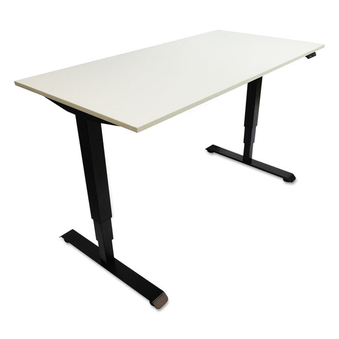 Alera AdaptivErgo Sit-Stand 3-Stage Electric Height-Adjustable Table Base w/Memory Control, 48.06 x 24.35 x 25 to 50.7,Black
