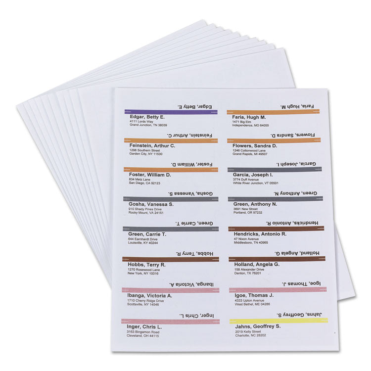 Office › File Folders, Portable & Storage Box Files › File Inserts/Tabs