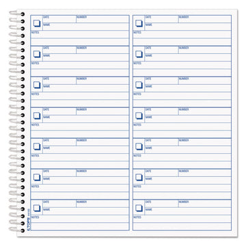 Voice Mail Message Book, One-Part (No Copies), 4 x 1.14, 14 Forms/Sheet, 1,400 Forms Total