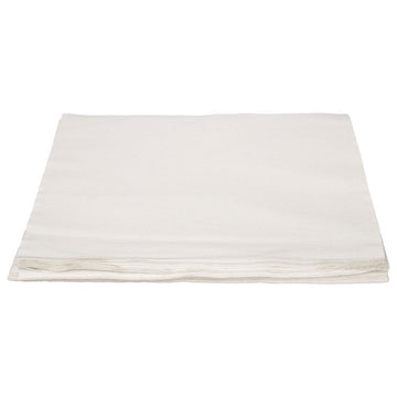 TASKBrand TopLine Linen Replacement Napkins, 1-Ply White, 16 x 16, 1,000/Carton