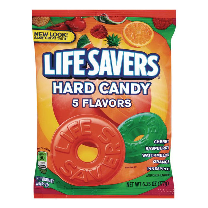 Hard Candy, Original Five Flavors, 6.25 oz Bag