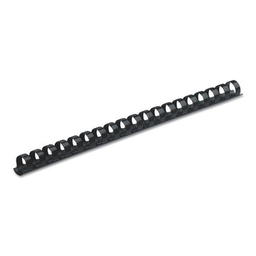 Plastic Comb Bindings for 11 x 8.5 Documents, 19 Rings, 0.38" (55-Sheet) Capacity, Navy Blue, 100/Pack