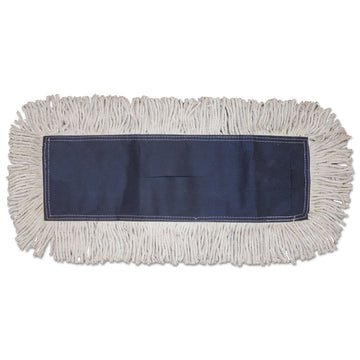 Dust Mop Head, Disposable, 5 x 60, White