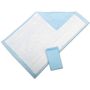 Protection Plus Disposable Underpads, 23 x 36, Blue, 25/Bag