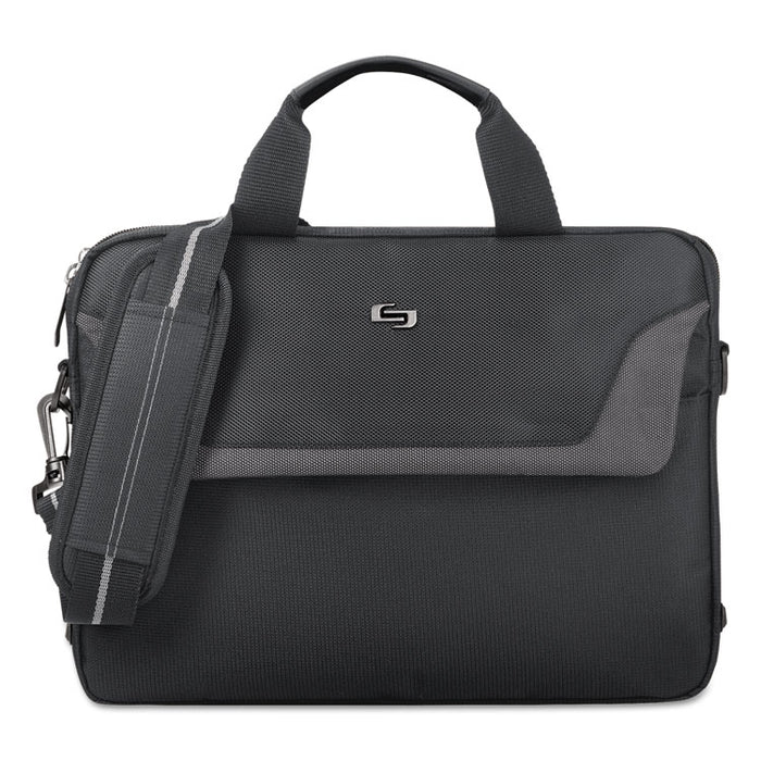 Pro Slim Brief, Fits Devices Up to 14.1", Polyester, 14 x 1.5 x 10.5, Black