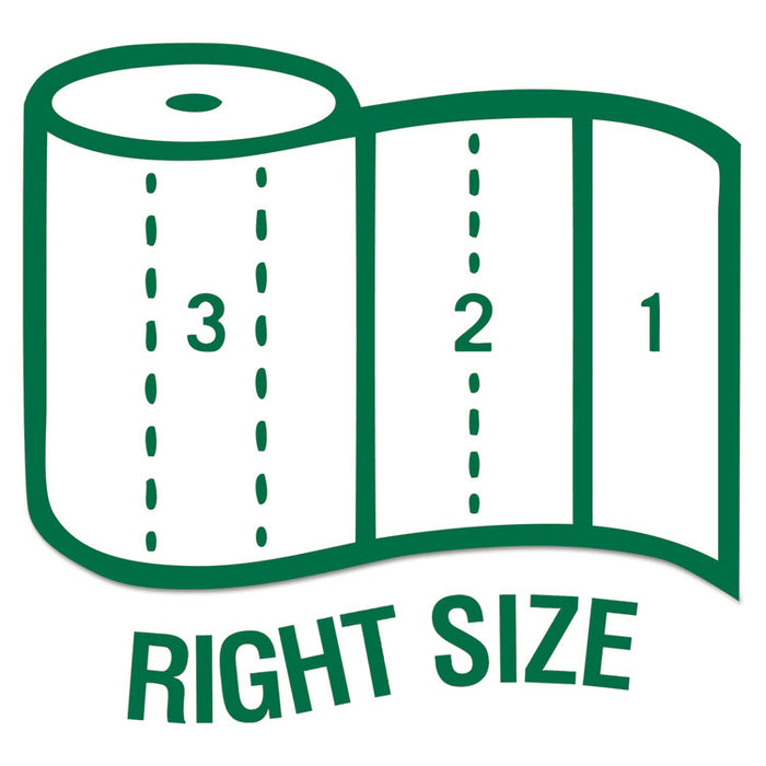 100% Recycled Paper Kitchen Towel Rolls, 2-Ply, 11 x 5.4, 140 Sheets/Roll, 2 Rolls/Pack, 12 Packs/Carton
