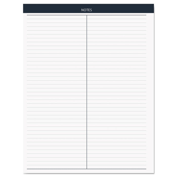 Recycled Teacher's Planner, Weekly, 7 Classes, Blue Cover, 11 x 8.5 Sheets, 45-Week Span