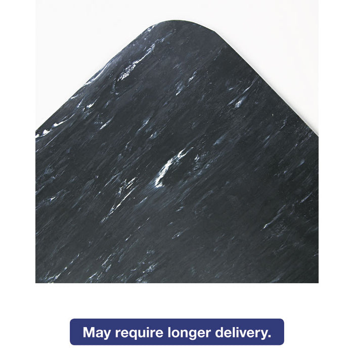 Cushion-Step Surface Mat, Rectangular, Black Cushion Step Surface, 36" x 60"