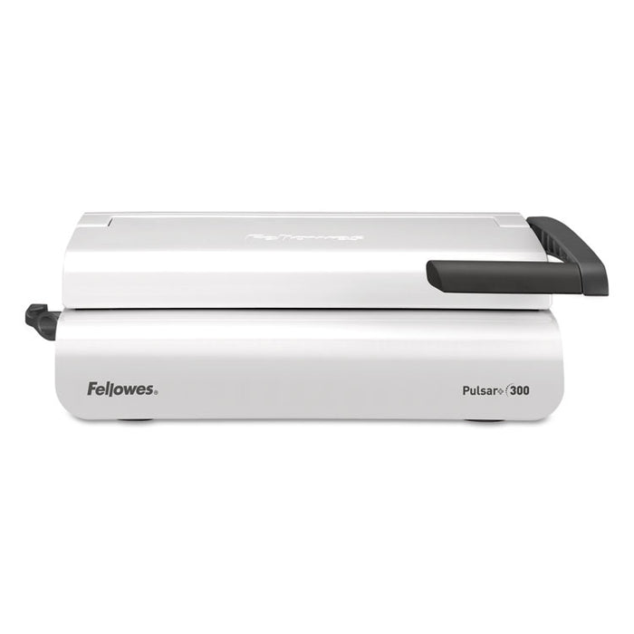 Pulsar Manual Comb Binding System, 300 Sheets, 18.13 x 15.38 x 5.13, White